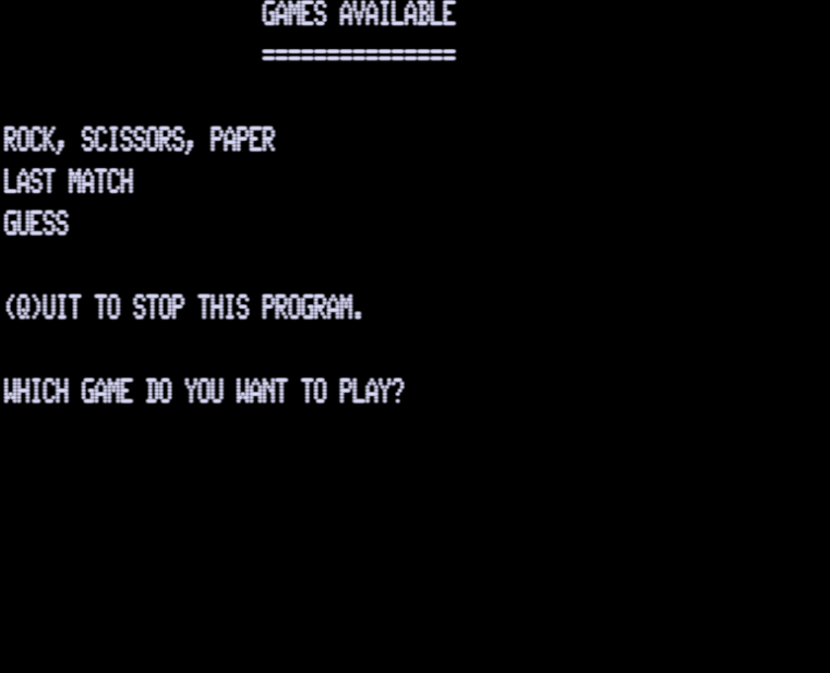 Screen shot
